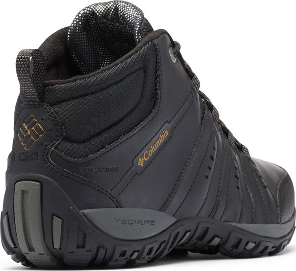 Ανδρικά Μποτάκια Περίπατου Columbia Woodburn II Chukka Μαύρα Μέγεθος 44