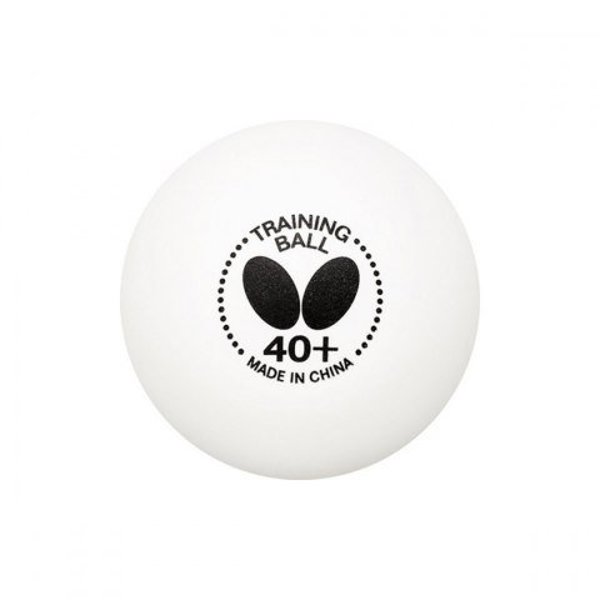 Μπαλάκια Πινγκ Πονγκ Butterfly BUTTERFLY TRAINING Λευκά - 6 τεμ.
