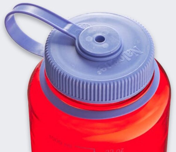 Nalgene Μπουκάλι Wide Mouth 1L Πορτοκαλί - Παγούρι με Φαρδύ Στόμιο
