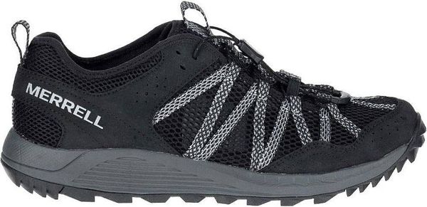 Ανδρικά παπούτσια πεζοπορίας Merrell Wildwood Aerosport μαύρο-γκρι μέγεθος 44