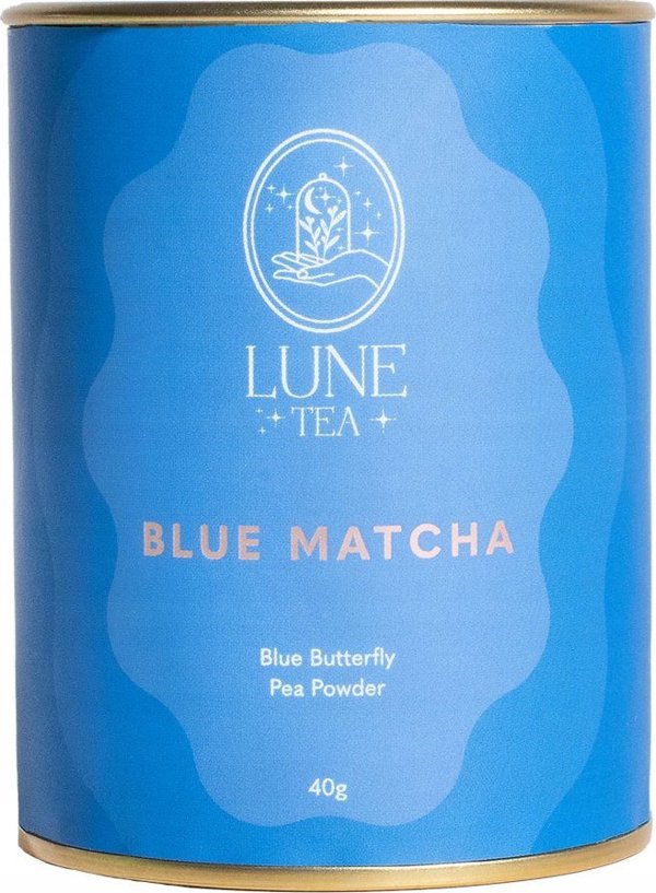 Τσάι από άνθη πεταλούδας Lune Tea Blue Matcha, 40 g