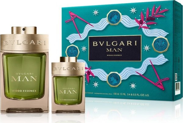 Σετ Bvlgari Bvlgari: Wood Essence, Eau De Parfum, Ανδρικά, 15 ml *Miniature + Wood Essence, Eau De Parfum, Ανδρικά, 100 ml Ανδρικά 13461827 783320419287