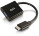 Μετατροπέας C2G HDMI σε VGA - Μετατροπέας HDMI σε VGA - Αρσενικό/Θηλυκό - Videokonverter - HDMI - VGA - Schwarz