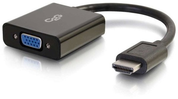 Μετατροπέας C2G HDMI σε VGA - Μετατροπέας HDMI σε VGA - Αρσενικό/Θηλυκό - Videokonverter - HDMI - VGA - Schwarz