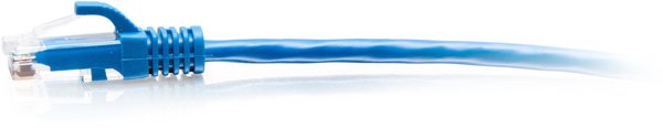 Καλώδιο δικτύου Ethernet C2G 1ft (0.3m) Cat6a χωρίς θωράκιση (UTP) Slim - Μπλε - Καλώδιο Patch - RJ-45 (M) σε RJ-45 (M) - 30 cm - 4.8 mm - UTP - CAT 6a - χωρίς γάντζο, διαμορφωμένο - Μπλε