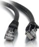 Καλώδιο C2G / 0,5 m Mld/Booted Μαύρο CAT5E PVC UTP