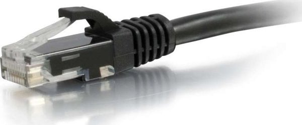 Καλώδιο C2G / 0,5 m Mld/Booted Μαύρο CAT5E PVC UTP
