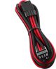 CableMod PCIe 8-pin σε PCIe 8-pin Καλώδιο Τροφοδοσίας, 0.45m, Μαύρο-Κόκκινο, ModMesh