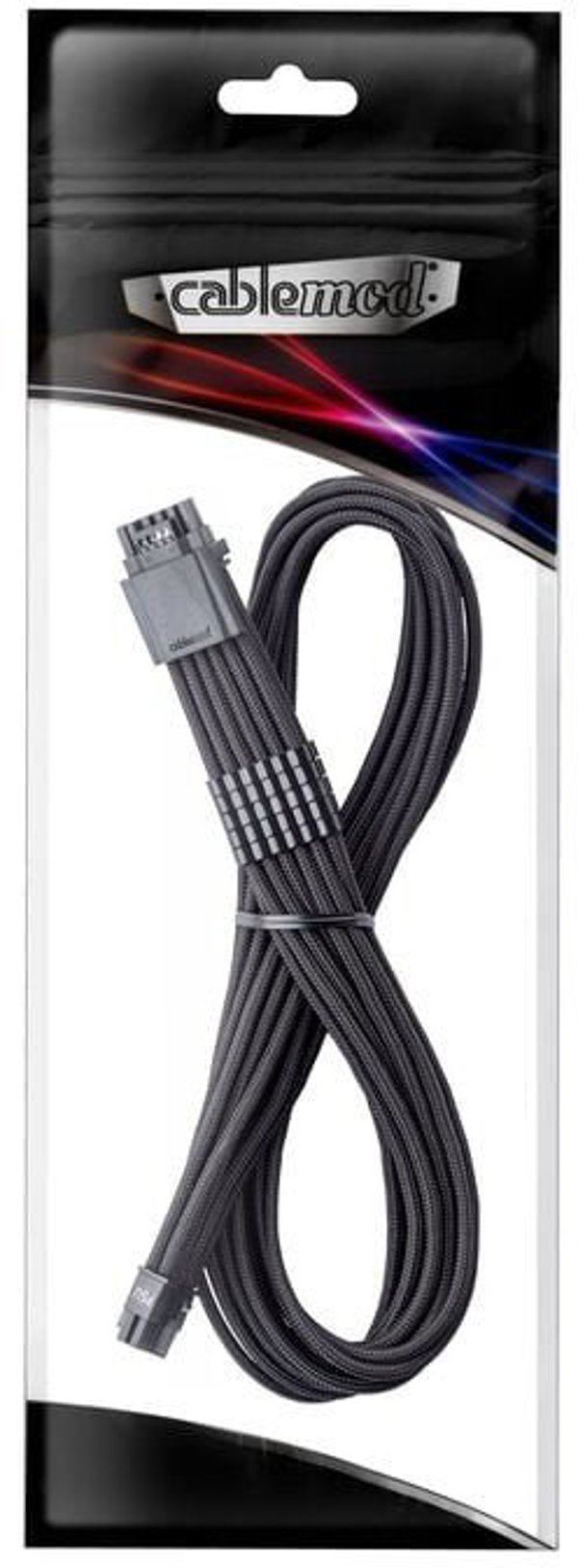 CableMod PRO ModMesh RT 12VHPWR Καλώδιο, ASUS/Seasonic/PHANTEKS, 12V-2x6 σε 12V-2x6, StealthSense - μαύρο