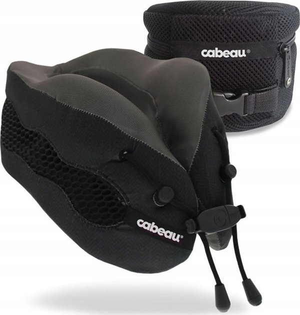 Cabeau Ταξιδιωτικό Μαξιλάρι Λαιμού Evo Cool μαύρο