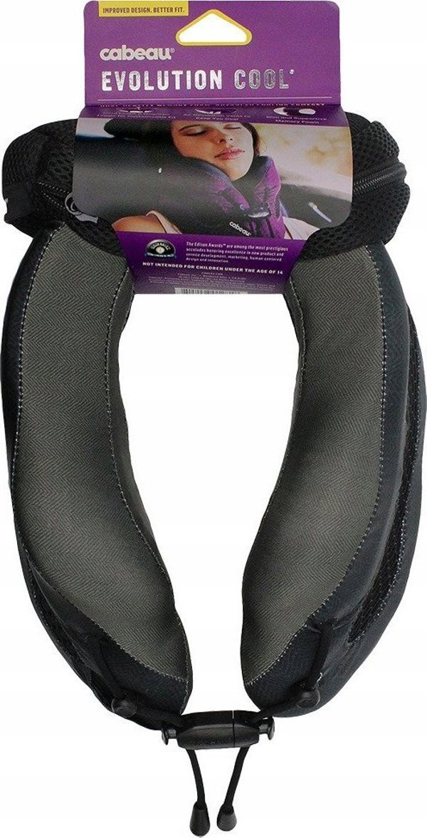 Cabeau Ταξιδιωτικό Μαξιλάρι Λαιμού Evo Cool μαύρο