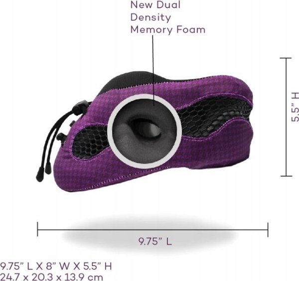 Cabeau Ταξιδιωτικό Μαξιλάρι Λαιμού Evo Cool μαύρο