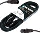 ΚΑΛΩΔΙΟ CABLE4ME DMX AES/EBU XLR-3Pin ΓΙΑ ΦΩΤΙΣΜΟ 3m ΜΑΥΡΟ 110 ohm