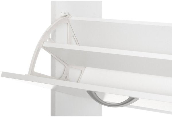 ΝΤΟΥΛΑΠΙ ΠΑΠΟΥΤΣΙΩΝ ΛΕΥΚΟ 60X24X80CM 4LIVING