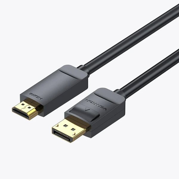 Vention Καλώδιο DisplayPort σε HDMI 1.5m - Μαύρο