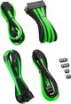 Καλώδιο CableMod RT-Series PRO ModMesh 12VHPWR σε 3x PCI-e για ASUS/Seasonic - 60cm, μαύρο/ανοιχτό πράσινο