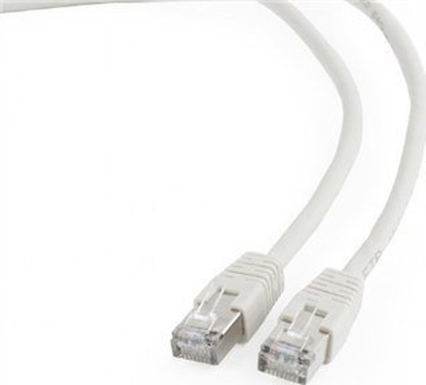 Cablexpert Καλώδιο Δικτύου FTP Cat6 Patch, 5m, Λευκό
