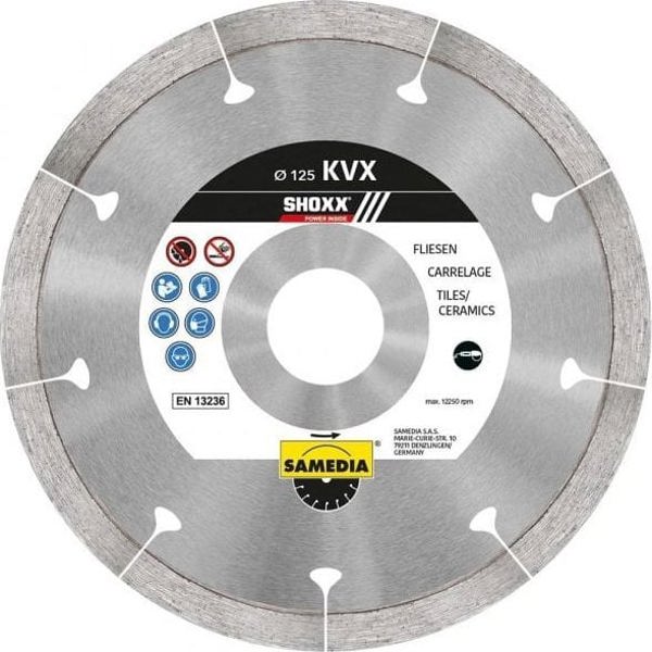 Camelion Δίσκος διαμαντιών ,,SAMEDIA" KVX 125x22/1,5 mm