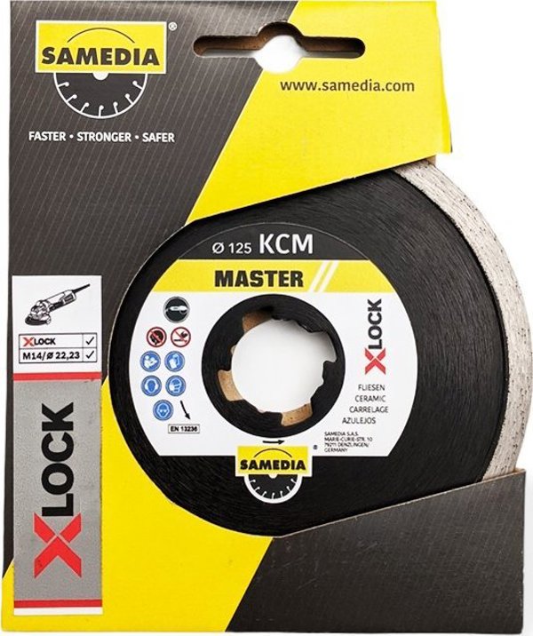 Camelion Δίσκος διαμαντιών ,,SAMEDIA" KCM 125x22,23 X-Lock