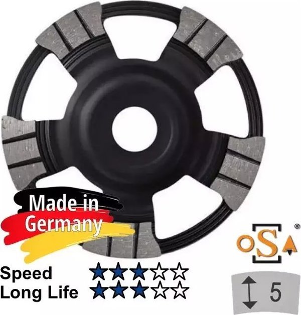 Camelion Δίσκος λείανσης διαμαντιών ,,SAMEDIA" UBM 125x22 mm