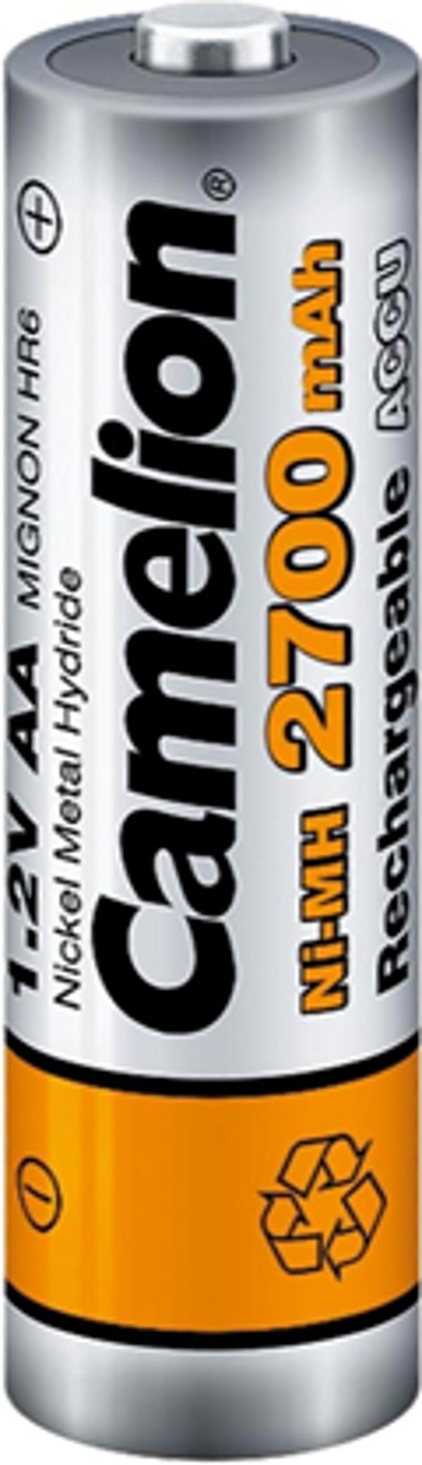 Camelion Επαναφορτιζόμενη Μπαταρία AA / R6 2700mAh 2 τεμ.