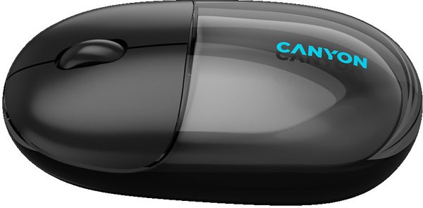 CANYON mouse OnClick 24 BT/ Wireless Transparent/Black