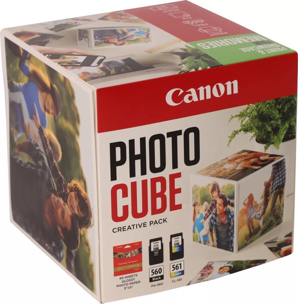 Canon Canon 3713C014 δοχείο μελανιού 2 τεμ. Αυθεντικό Κανονική απόδοση Μαύρο, Κυανό, Μαγέντα, Κίτρινο