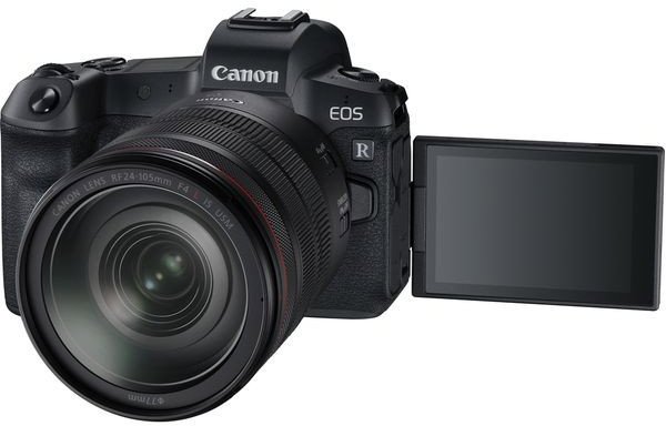 Canon EOS R + RF 24-105mm f/4L IS USM with Adapter EF- EOS R