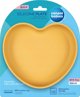 Canpol CANPOL BABIES σιλικόνη πιάτο με προσάρτηση, 6 μηνών+, HEART, 80/309_yel