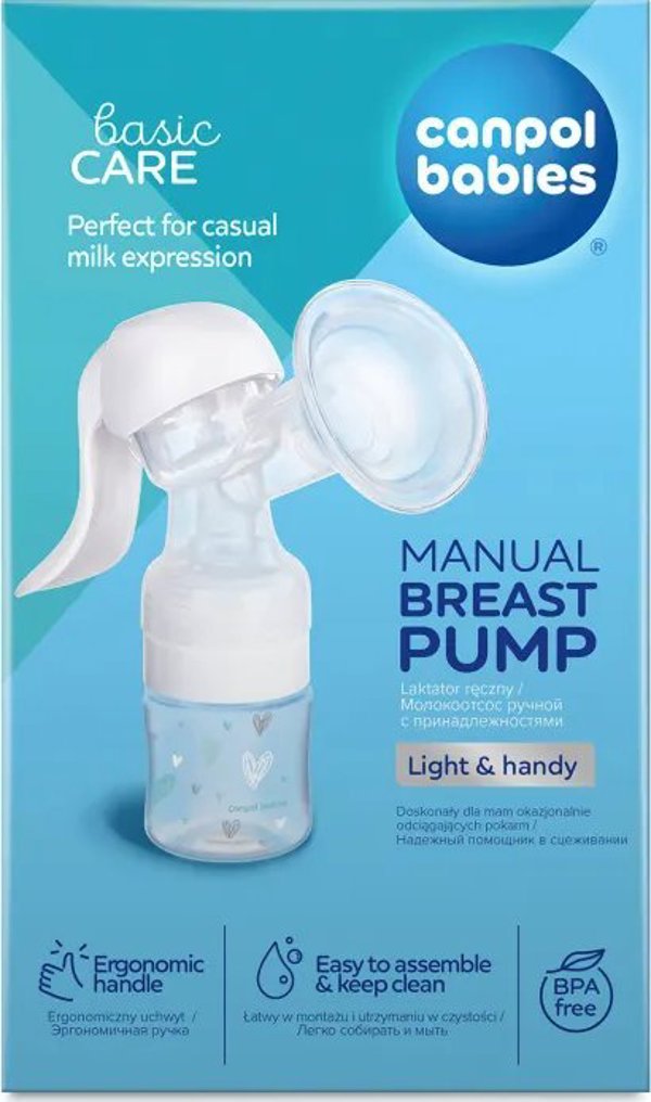 Θήλαστρο χειρός Basic light 12/216 Canpol babies