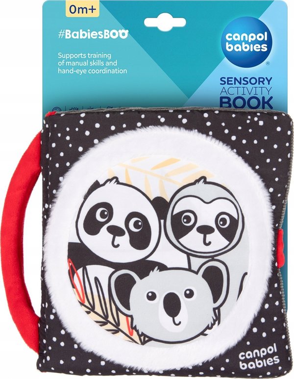 Canpol CANPOL BABIES sensory activity book BabiesBoo PANDA, 68/088