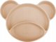 Canpol CANPOL BABIES Σιλικόνη πιάτο με στερέωση BEAR, 51/401_bei