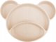 Canpol CANPOL BABIES Σιλικόνη πιάτο με στερέωση BEAR, 51/401_creme