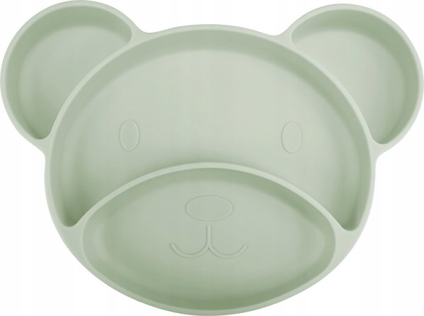 Canpol CANPOL BABIES Σιλικόνη πιάτο με προσάρτηση BEAR, 51/401_gre