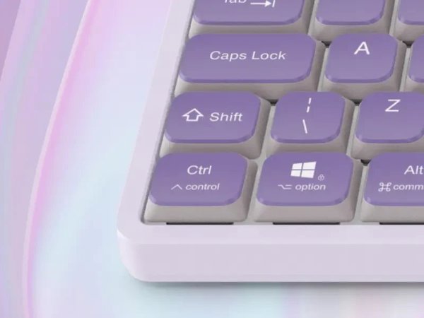 CANYON Keyboard OnType 10 Low Profile EN Wired Violet