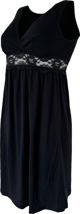 Carriwell CARRIWELL Maternity & Nursing Nightie Black XL, 602300 14235275 5714399060235