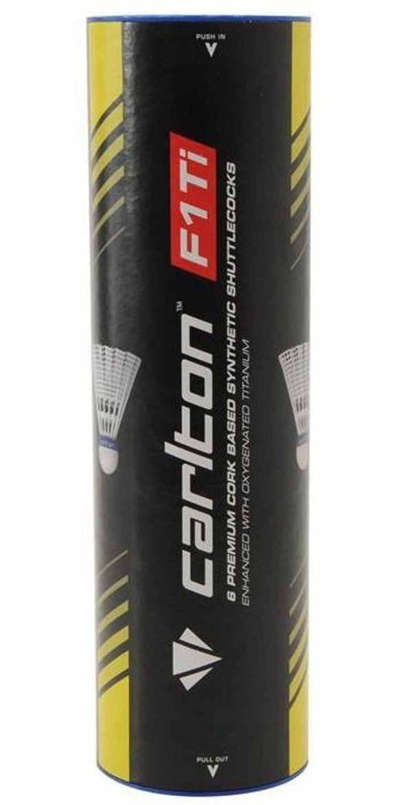 CARLTON Ρακέτα μπάντμιντον CARLTON F1 Ti Medium Λευκό