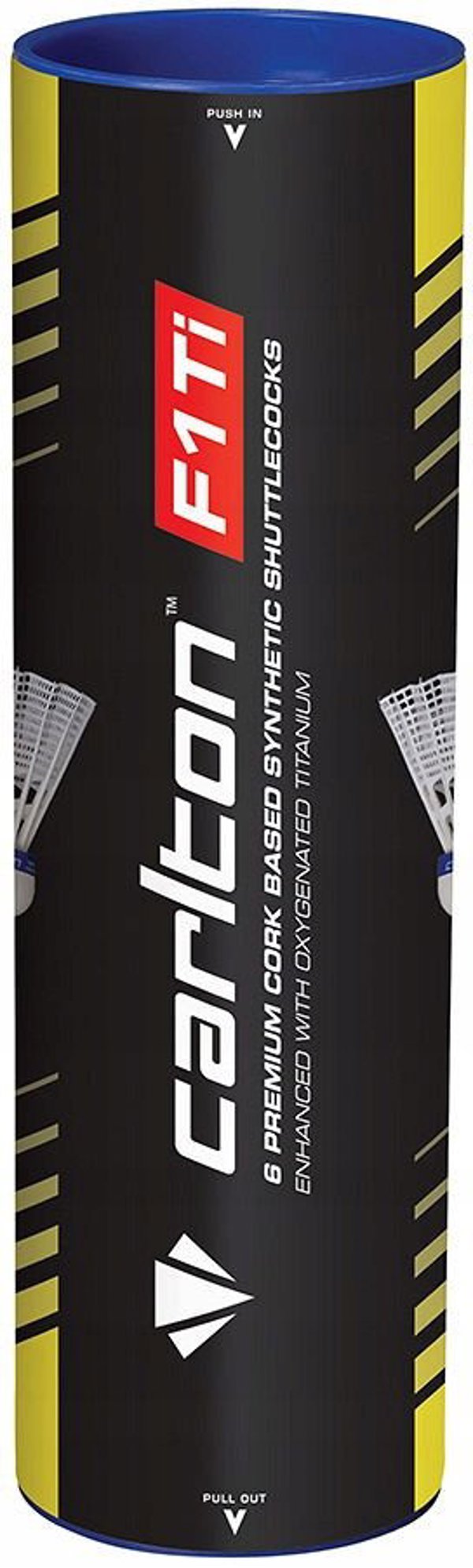 CARLTON Ρακέτα μπάντμιντον CARLTON F1 Ti Medium Λευκό