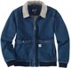 Carhartt Damska Kurtka Carhartt Rugged Denim Sherpa Beech