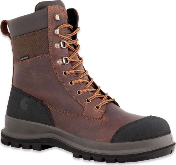 Carhartt Μπότες Carhartt Detroit 8" Boot WP S3 Καφέ
