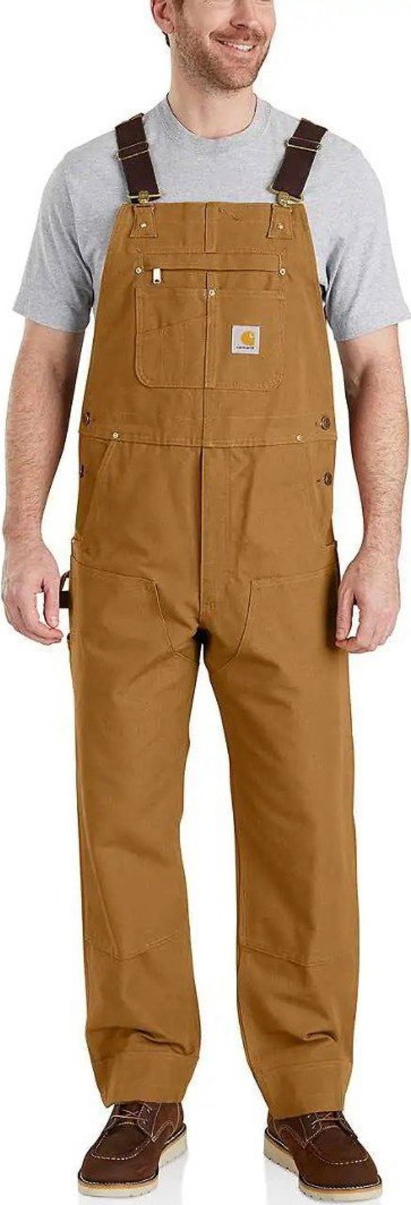 Carhartt Ολόσωμη φόρμα Carhartt Bib Overall Brown