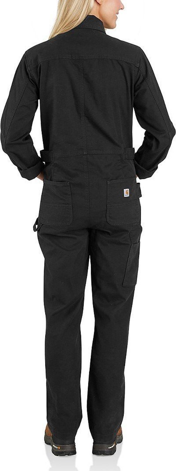 Carhartt Γυναικείος Ολόσωμος Φόρμα Carhartt Rugged Canvas Μαύρο