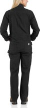 Carhartt Γυναικείος Ολόσωμος Φόρμα Carhartt Rugged Canvas Μαύρο
