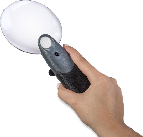 Carson 2,5x μεγεθυντικός φακός με φως LED FreeHand (FH-25)