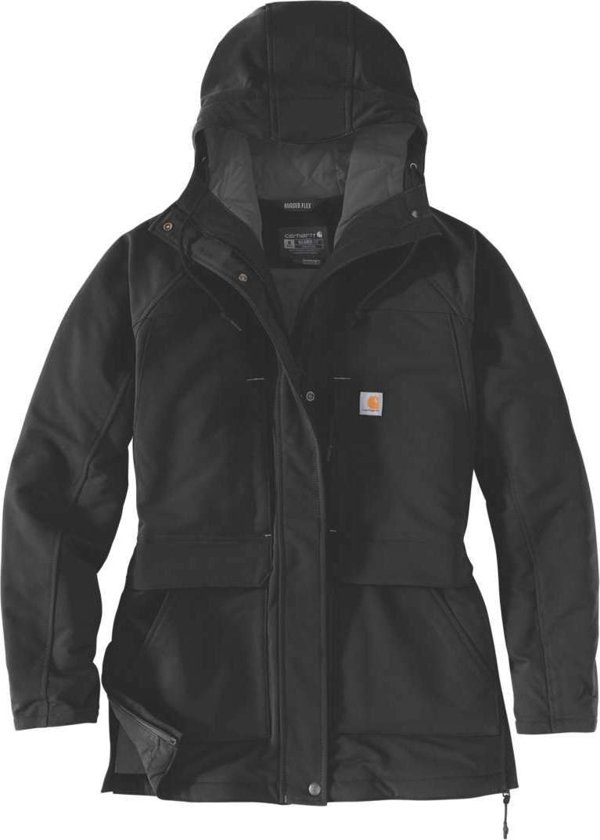 Carhartt Kurtka Carhartt Super Dux Canvas Coat Black