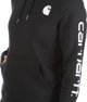 Carhartt Μπλούζα Carhartt Clarksburg Sleeve Logo Hooded Black