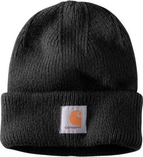 Σκουφάκι Carhartt Rib Knit Beanie Μαύρο