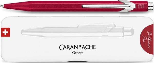 Στυλό Caran d`Arche CARAN D'ACHE 849 Colormat-X, M, σε κουτί, κόκκινο