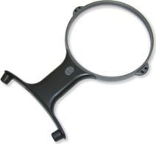 Carson HF-66 MagniFree Μεγεθυντικός Φακός LED με Βάση, 13cm, Μαύρος