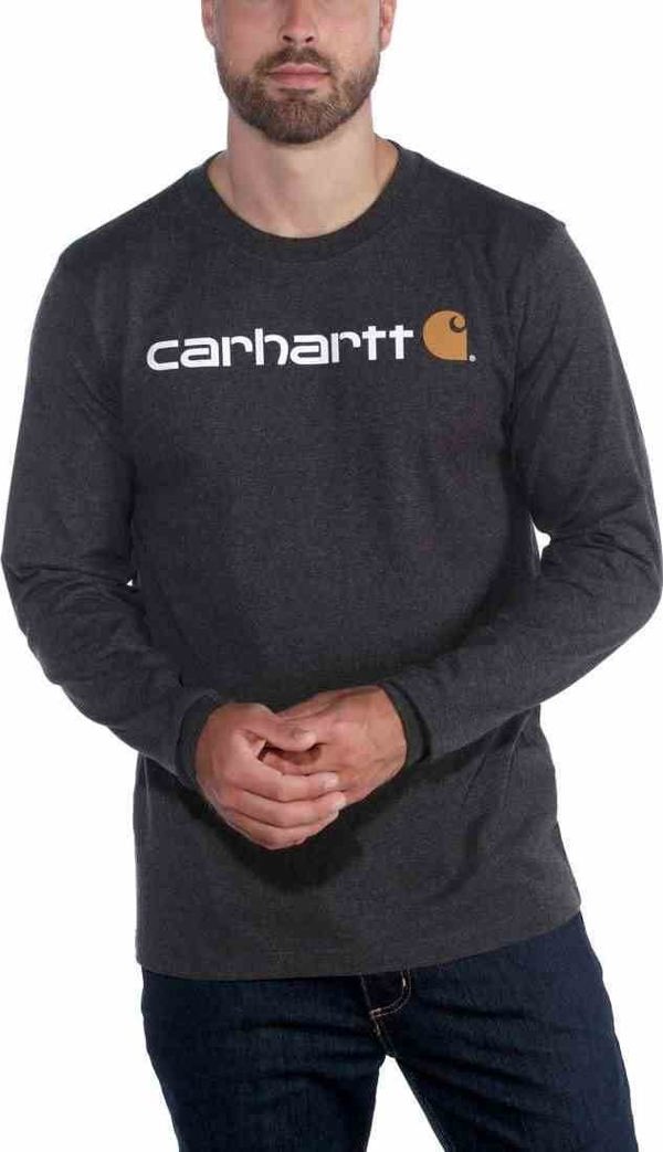 Carhartt Μπλούζα Carhartt EMEA Signature L/S Carbon